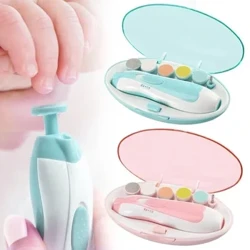 Baby Electric Nail Trimmer Kid Nail Polisher Tool Babyverzorging Multifunctionele vingernagel Cutter Trimmer Infant Manicure Set