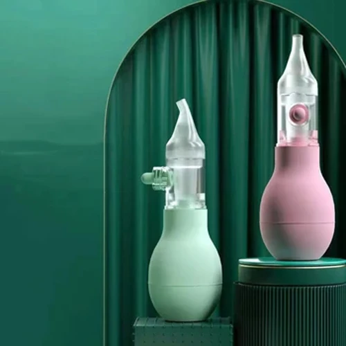 Mới Sinh Ra Silicone An Toàn Cho Bé Mũi Hút Chân Không Hút Trẻ Em Hút Mũi Mới Chăm Sóc Bé Chẩn Đoán-Dụng Cụ Hút Chân Không hút