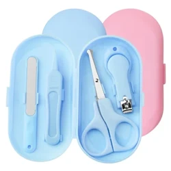 4Pcs Feisteáin Chúram Sláinte Babaí Inaistrithe Socrú Grúmaeireachta Leanaí Nuabheirthe Siosúr Clipper Ingne Socraigh Cúraim Sábháilteachta Uirlisí Glantacháin Leanbh