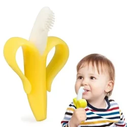 Fuga Fa'i Saogalemu Toddle Teether Pepe Silicone Training Fusi nifo BPA Free BPA Teething Ring Siliko Lamu Tausi Nifo Toot
