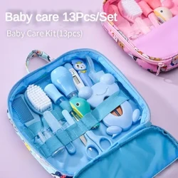 10/13 Stéck/Set Neigebuerene Baby Kanner Nagel Hoer Gesondheetsversuergung Thermometer Pfleeg Pinsel Kit Pfleeg Baby Essentials Neigebueren Material Sécherheet