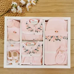 Gadis Bayi Alami Lux Kanaviçeli Rumah Sakit Output Defne Sabun Bayi Set 10 Piece 100 Kapas Kualitas Turki dengan