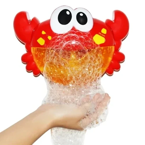 Bubble Crabs Jucărie de baie pentru bebeluși Amuzant Baie pentru copii mici Bubble Maker Piscina Cadă de înot Aparat de săpun Jucării de baie pentru copii Copii