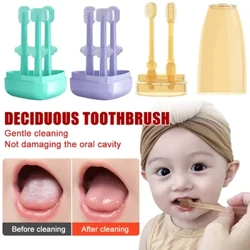 Bé Silicone Đào Tạo Bàn Chải Đánh Răng Bàn Chải Lưỡi Bé Mềm Ngón Tay Trẻ Em Bàn Chải Đánh Răng Răng Bàn Chải Trẻ Em Chăm Sóc Răng Miệng Vệ Sinh