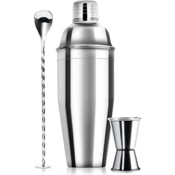 Cocktail Shaker Set Bartending Ausrüstung Bar Wäin Martini Drénkmixer Boston Shaker Bartender Kit Barware Tools
