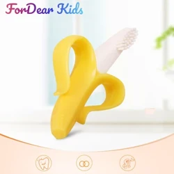 Pepe Silicone Training Fusi nifo BPA Free Fa'i Fa'i Saogalemu Toddle Teether Lamu Meataalo Mama Nifo Meaalofa Pepe Lamu