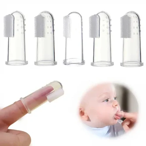 Brosse à dents à poils souples pour bébé, brosse à langue en Silicone, soins bucco-dentaires pour nourrissons et tout-petits, brosse à dents d'entraînement avec couvercle sans BPA