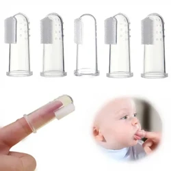 Bé Bàn Chải Đánh Răng Lông Mềm Silicone Bàn Chải Lưỡi Trẻ Sơ Sinh Cho Bé Chăm Sóc Răng Miệng Bàn Chải Đánh Răng Huấn Luyện Răng Bàn Chải Có Nắp BPA Free