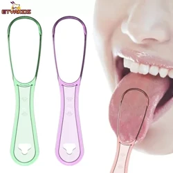 Grattoir à langue nettoyant brosse de nettoyage buccal réutilisable grattoir à langue adulte haleine fraîche hygiène dentaire soins bucco-dentaires brosse à dents pour bébé
