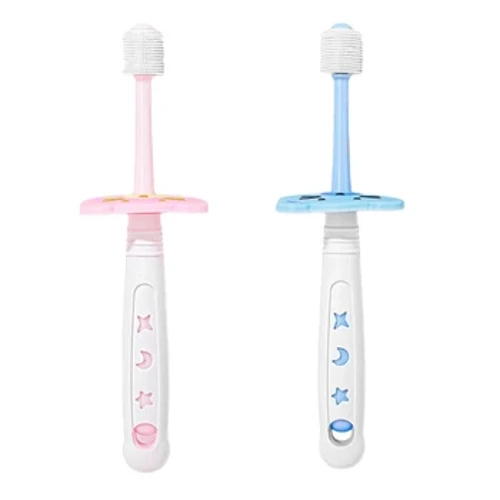 Bàn Chải Đánh Răng Cho Bé Nano Răng Bàn Chải Lông Mềm 1-6 Tuổi Trẻ Em Bàn Chải Đánh Răng Chăm Sóc Răng Miệng Dụng Cụ Vệ Sinh