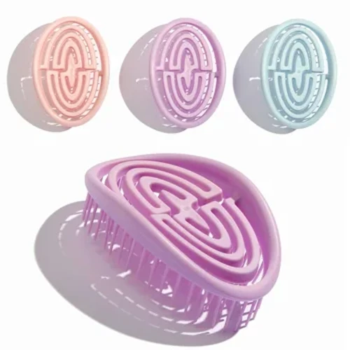 Spazzola per capelli per bambini Per la bellezza Massaggio del cuoio capelluto Spazzola per capelli Pettine ovale antistatico Pettine per capelli Strumento per lo styling Spazzola per capelli per donna