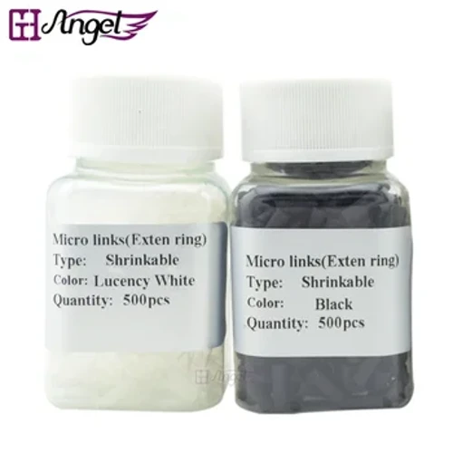 Angels 500pcs Heat Shrinkable Links Micro Rings Shrinkable Tube Mo Fulu Fa'aulu Fa'aopoopo Mea Fa'aopoopo Mea Fa'aopoopo Laulu.