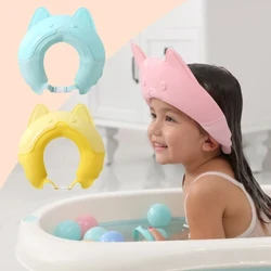 Có thể điều chỉnh Mũ gội đầu cho bé Kid Wash Bảo vệ tóc cho trẻ sơ sinh Phụ kiện chăm sóc sức khỏe mới Mềm mại khi tắm cho bé Mũ chống nước khi tắm cho bé