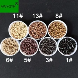 3.0x2.4x3.0mm kiçi mis turba mikro halkalar, saç uzatmak gurallary üçin monjuk baglanyşyklary