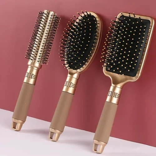 Ea ʻeke lauoho pulu poʻo massager anti static lauoho lauoho hoʻoheheʻe ʻana i nā mea hana pulu a maloʻo hiki ke lawe i nā keiki kaikamahine lauoho lauoho pulupulu