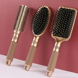 Ea ʻeke lauoho pulu poʻo massager anti static lauoho lauoho hoʻoheheʻe ʻana i nā mea hana pulu a maloʻo hiki ke lawe i nā keiki kaikamahine lauoho lauoho pulupulu