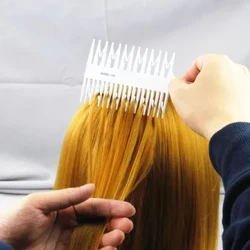 Pieptene profesional pentru vopsirea părului, pieptene pentru țesut, coadă, colorare profesională a părului, pieptene pentru evidențiere, țesut, tăiere, perii de păr pentru coafură