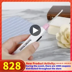 Novo limpador de ouvido com iluminação led, colher de cera de ouvido, lanterna limpa, cabo de escavação, seringa de ouvido para crianças e adultos, cuidados com o bebê