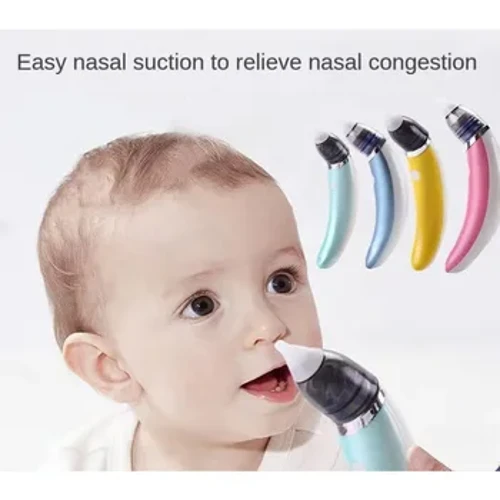 Elektresch Puppelcher Snot Aspiratoren Automatesch Neigebuerener Nasal Cleaner Nofëllbar eraushuelbar Anti-Reflux fir Neigebuerener Pfleeg