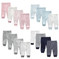 3/4/5 CÁI/LỐC Quần Sơ Sinh Hoạt Hình bốn mùa Cho Bé 100% Cotton Mềm Quần Bé Gái Quần Bé Trai quần 0-24M