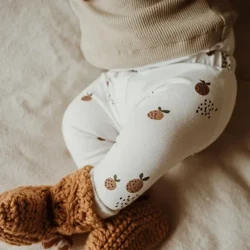 INS Mùa Xuân Quần Mùa Thu Trẻ Em Cotton Hữu Cơ Bé Gái Quần Trẻ Em Bé Trai Mặc Quần Legging Trẻ Sơ Sinh Quần Dài