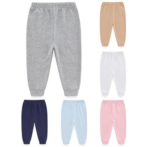 1 bölek Unisex gaty reňkli Täze doglan bäbek gyz balak 0-24M Pagta çaga oglan balak güýz pijama balak tomus aýagy