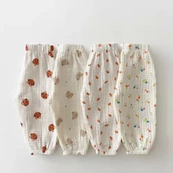 Laei Tamaiti Summer & Spring Pants Pepe Fa'ato'a Fanau vaivai malūlū La'ei Manifinifi Leggings mo tama ma teine ​​laiti.