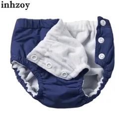 Unisex Baby Swimming Trunk Diapers Sanggol Sanggol Babae Batang Lalaki Labahan Solid Color Swim Trunks Shorts Training Pants Swimwear
