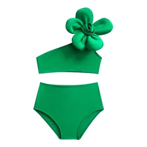 Bé Bikini Bé Gái Không Tay Bộ Đồ Bơi Hoa Dễ Thương Đồ Bơi Thời Trang Mùa Hè Trẻ Em Mới Đi Biển Nắng Đi Biển Phù Hợp Với 3-12 Năm