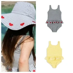 Tyttövauvat Uimapuvut Love Two Pieces Lattice aurinkovoide uimapuku Tyttö Uimapuvut Bikinit Lasten Uima Lasten Uimapuvut Mayo