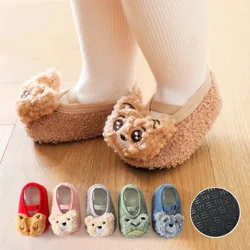 Bé Trai Bé Gái Giữ Ấm Mùa Đông Giày Thể Thao Chống Trơn Trượt Tất Sàn Cho Bé Đầu Tiên Tập Đi Chống Trơn Trượt Tập Đi Trẻ Sơ Sinh Hoạt Hình bao Tay Chân