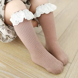 Bērni Zīdaiņi Meitenes Kāju Sildītājs Lapsas Ceļgaliem Augstas Zeķes Kokvilnas Mīlas Zeķes Bērnu Apģērbs Pavasara Apģērbs Puikam Unisex Toddler Multfilmu zeķes