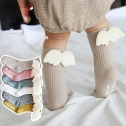 Trẻ Em Cho Bé Gái Giữ Nhiệt Cáo Đầu Gối Cao Tất Cotton Dễ Thương Tất Kid Mùa Xuân Quần Áo Cho Bé Trai Unisex Tập Đi Hoạt Hình tất