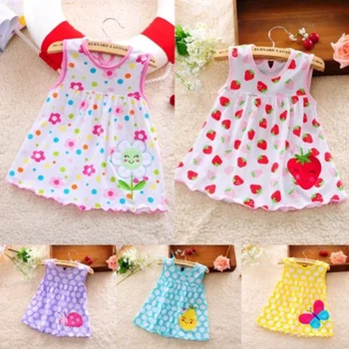 Bagong Damit ng Tag-init ng Sanggol Damit ng mga bata sa mga batang babae Cotton Princess Frock para sa Pambabae Damit Batang babae Damit 0-2 Taon Skirt Toddler Dresses