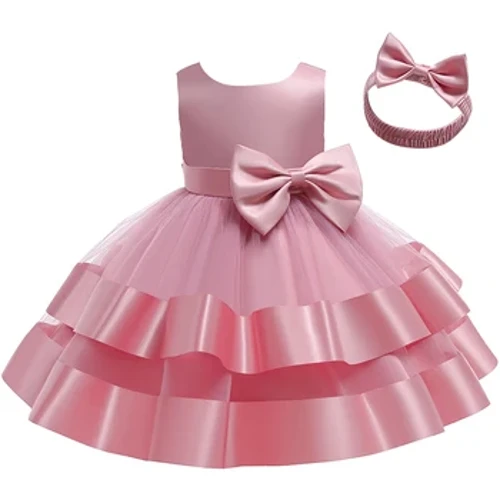 Đầm Bé Gái Mùa Hè Bé Gái Công Chúa Váy Đầm Cho Bé Christening Quần Áo Bé Gái Sinh Nhật Đầm Sơ Sinh Ren Áo Đầm