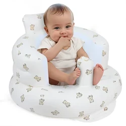 Noho ʻo Baby Inflatable i kūkulu ʻia i loko o ka pāpaʻu ea Kākoʻo ʻia nā keiki no ka noho ʻana i luna o ka noho ʻauʻau pēpē hikiwawe.