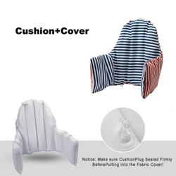 Kursi Bayi Puff Bantal Kursi Tinggi Sofa Bayi Kursi Makan Penutup Kursi Kursi Tinggi Built-In Inflatable Kursi Tinggi Bantal Belakang