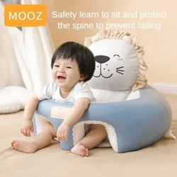 MOOZ Baby Newborn Cute Cartoon Baby Sofa Cover Ke aʻo ʻana e noho i ka noho ʻai no ka noho ʻana i nā keiki Sofa ʻili keiki noho Sofa CCP012