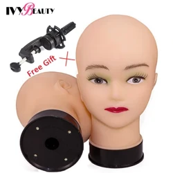 Hot Selling Weiblech Mannequin Kapp Mat Perücke Stand Clamp Fir Make-up Praxis Kosmetologie Manikin Head Fir Perück Hut Display 51Cm