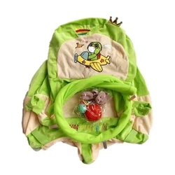 Funda de sofá para asiento de seguridad infantil, sin algodón, felpa, juguetes para silla de aprendizaje para bebé