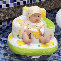 Inflatable Kursi Bayi Sofa Anak Kolam Renang Kursi Kamar Mandi Bayi Makan Kursi Makan Portable Praktek Duduk Mandi Bangku