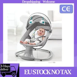 Cribs leanbh cathaoir rocála leanbh Leaba leanbh rocking Cradle leictreach do leanbh nuabheirthe Resting Electric Baby Swing Cathaoirleach roctha