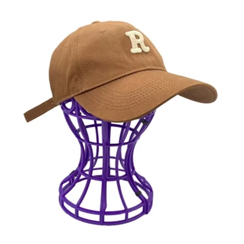 3 färger Lanternform Plast Peruk Stativ Hatt Cap Hållare Vikbar Lätt att installera Multi-Purpose Peruk Head Stand Peruk Tillbehör