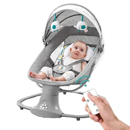 Ghế bập bênh Giường Cho Bé An Toàn Điện Nôi cho Sơ Sinh Xoay Dễ Thương Điện Hình Hoa Đính Đá cho Bé Di Động Cũi Em Bé Giá Đỡ