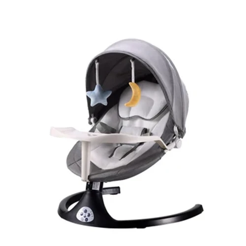 I-Baby Electric Rocking Chair Izingane Ezisanda kuzalwa Ezilala I-Cradle Umbhede Wengane Isitulo sokunethezeka sengane esihlezi Umbhede Wengane Eneminyaka engu-0-3 ubudala