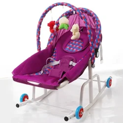 Bebek Rocker Taşınabilir Bebek Sallanan Sandalye Bebek Yürümeye Başlayan Beşik Rocker Bebek Fedai Sandalye Bebek Salıncak Sandalye Salon Recliner & Oyuncaklar