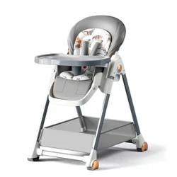 Baby Iessstull Saachen fir Puppelcher Héichstull fir Ernierung Liichtgewiicht Iessstull Baby Fütterstull Babysëtzer a Sofa