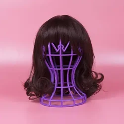 Perückenhalter, hohl, nicht geknotet, Kunststoff, Damenperücke, Verlängerungsständer, Haarständer, einfach zu installieren, Laternenform, Haarteil, Hutständer, Friseursalon