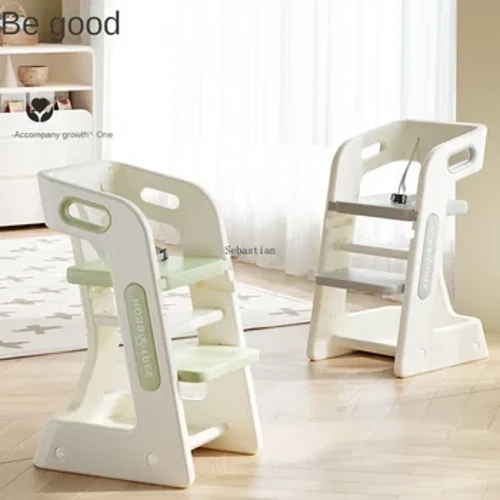 Spisestuestoler for barn, spisestuestoler til husholdninger for voksne, spisebord med høye ben for babyer, Learning Baby Growth Chairs