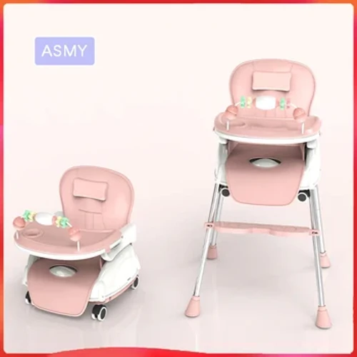 Cadeira dobrável para bebês, cadeira alta de jantar para crianças, mesa e cadeira para alimentação de bebês, assento elevatório para crianças pequenas